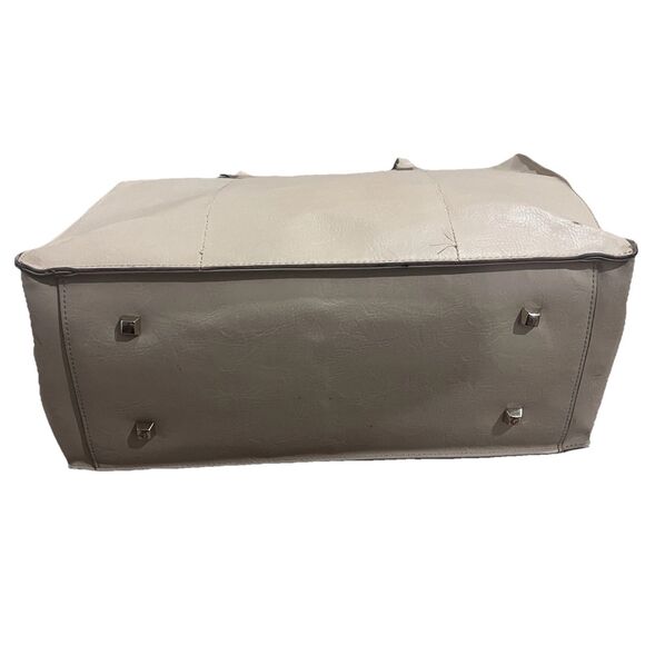 BEIS The Work Tote Beige Bag Travel Lg With Strap/ Interior iPad Snap On Pouch - Picture 7 of 16